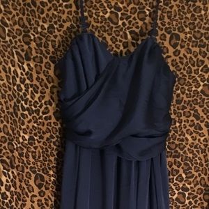 Merona billowy gown with detachable straps